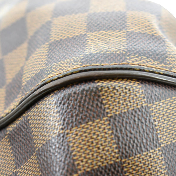 Louis Vuitton  Sistina GM Damier Ebene Shoulder Bag - Right Side