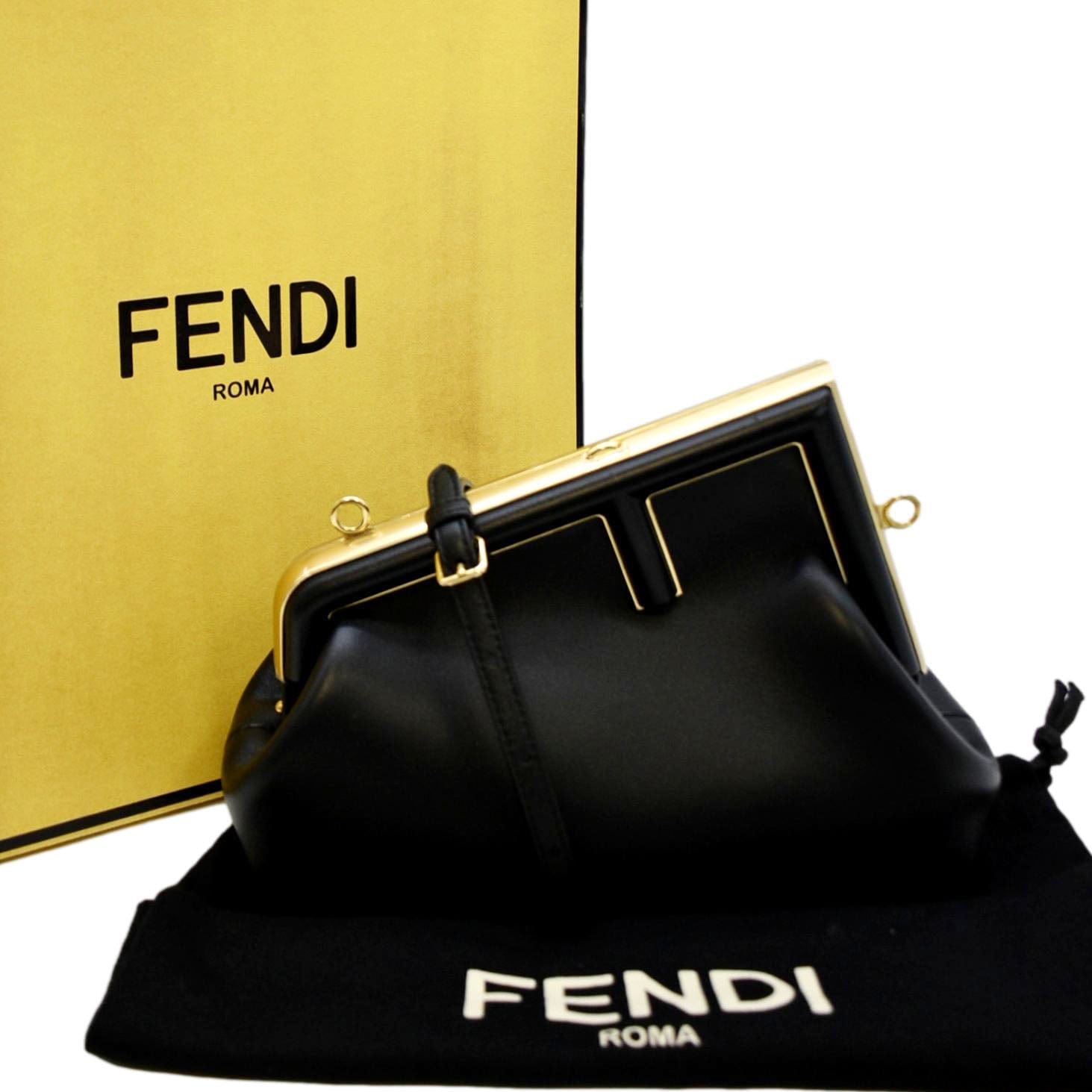 Fendi First Leather Clutch