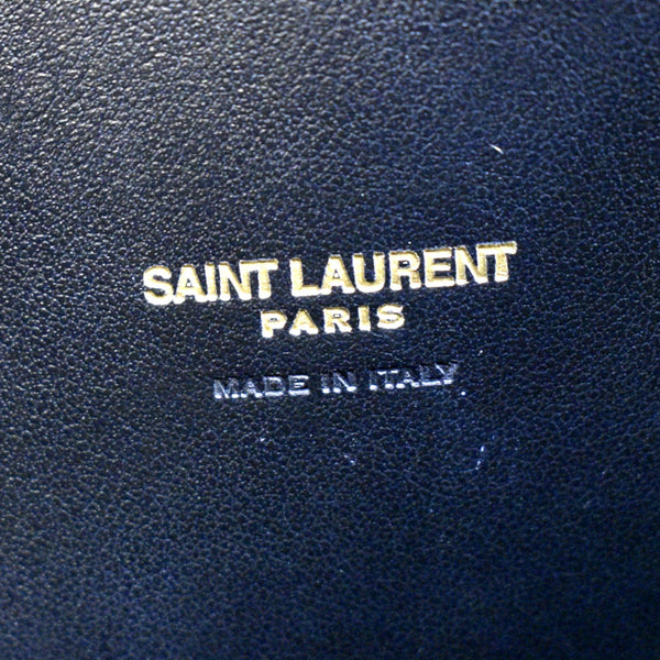 YVES SAINT LAURENT Sac de Jour Leather Satchel Shoulder Bag Black