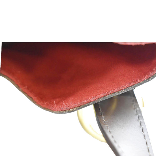 Louis Vuitton  Sistina GM Damier Ebene Shoulder Bag - Open inner section