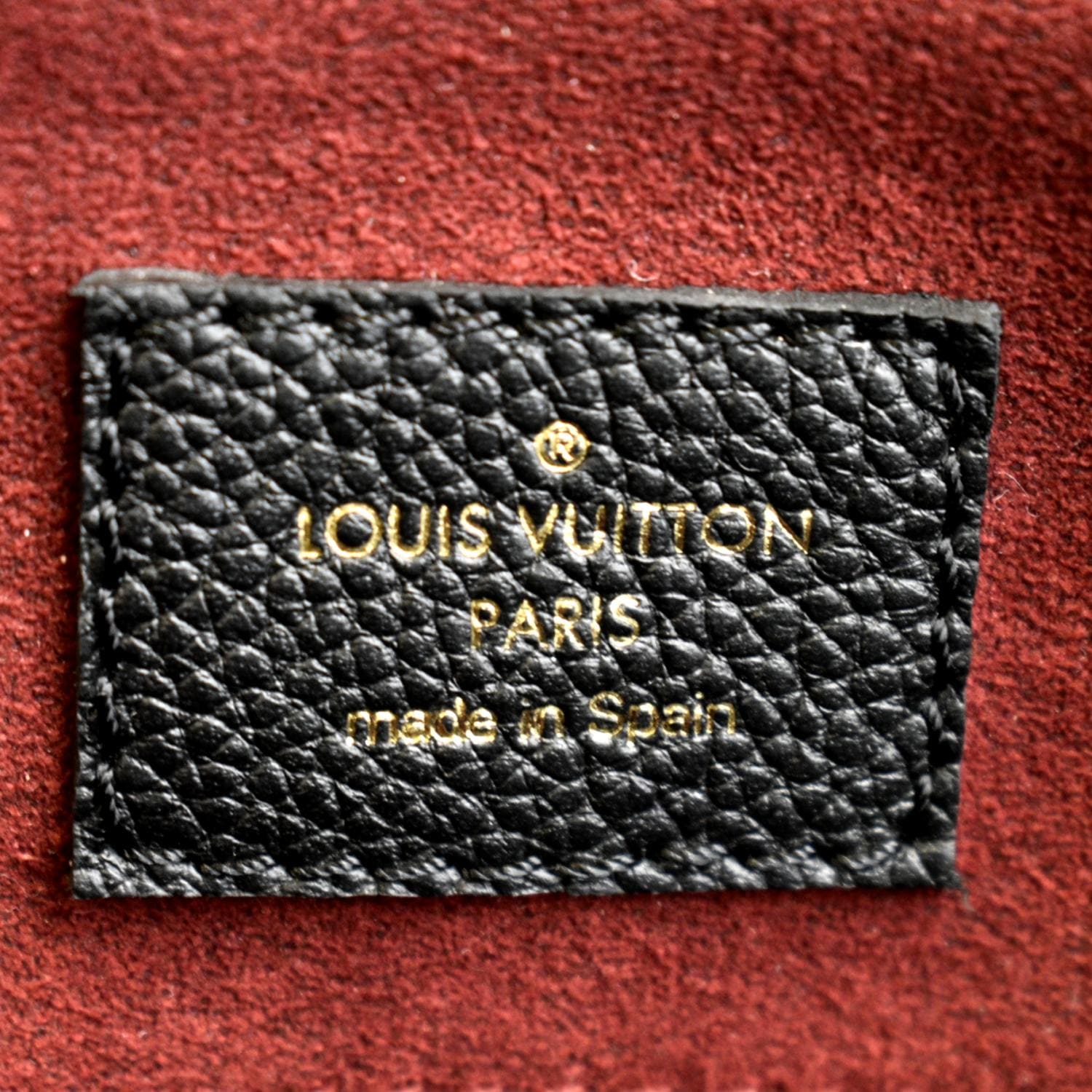 LOUIS VUITTON GRAND PALAIS BAG/Bicolor Monogram Empreinte Leather