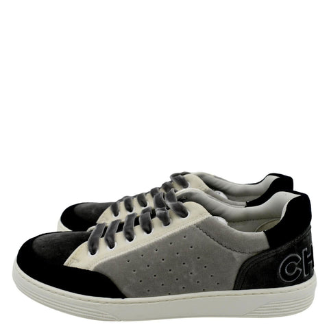CHANEL Velvet Multicolor Sneakers Size 39