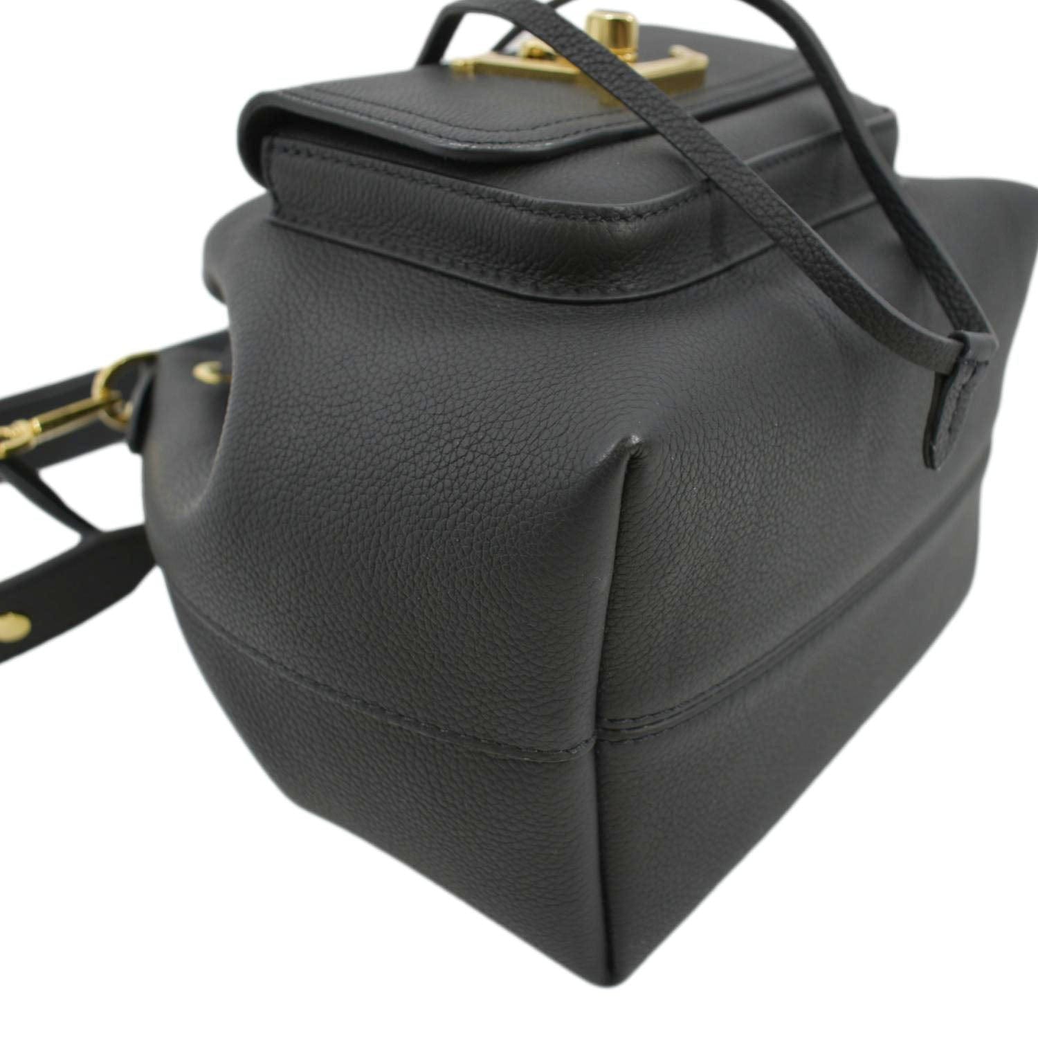 Louis Vuitton Nano Lockme Bucket Bag - Black Bucket Bags, Handbags -  LOU698830