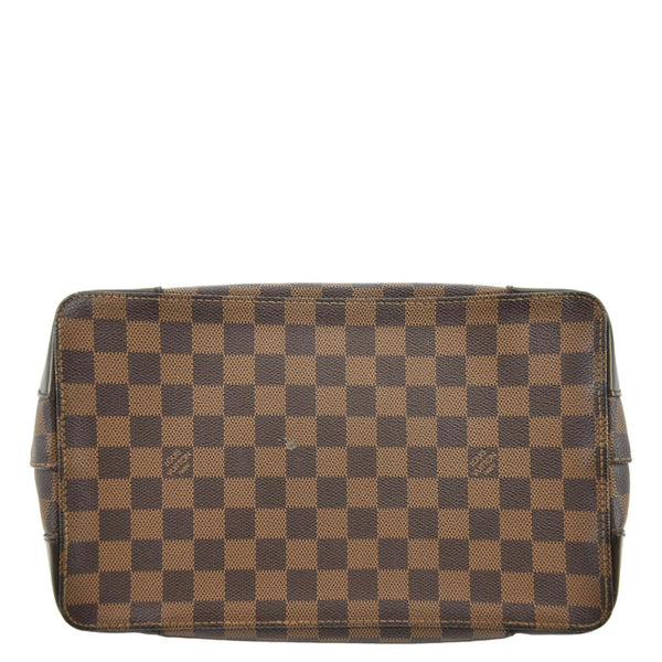LOUIS VUITTON Hampstead MM Damier Ebene Shoulder Bag Brown