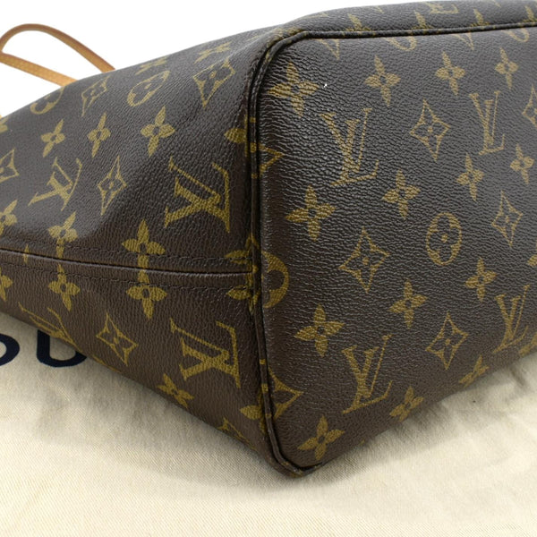 LOUIS VUITTON Neverfull Saint Tropez Monogram Canvas Tote Bag Rose Ballerine