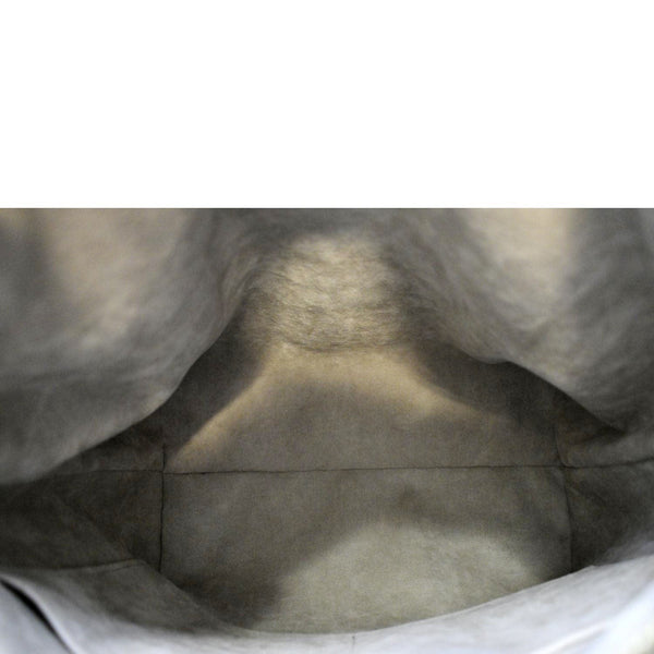 LOUIS VUITTON Maida Monogram Empreinte Leather Hobo Shoulder Bag Dune