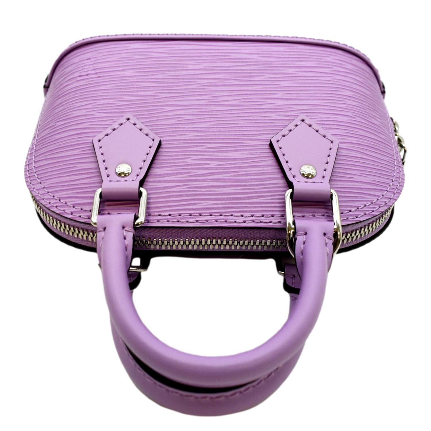 Handbags Louis Vuitton LV Alma EPI Pink New