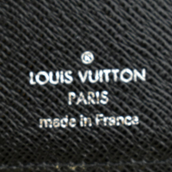 LOUIS VUITTON Twist Trifold Epi Leather Wallet Black