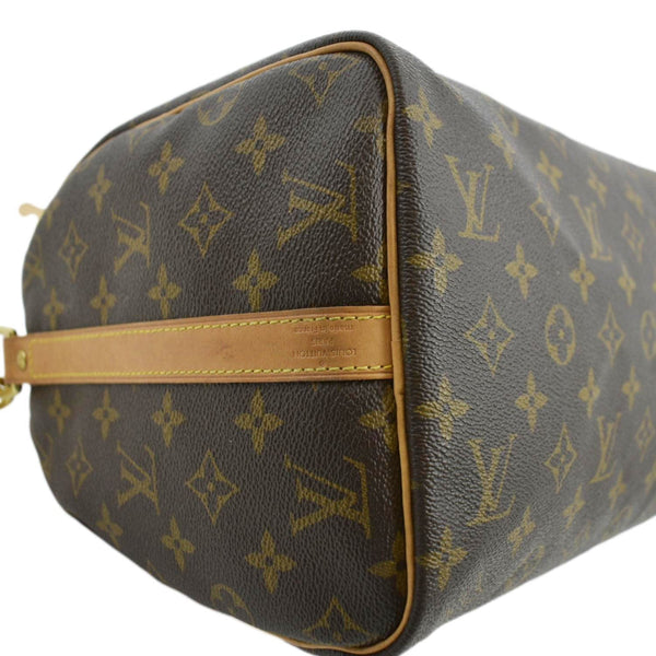 LOUIS VUITTON Speedy 30 Bandouliere Monogram Canvas Shoulder Bag Brown