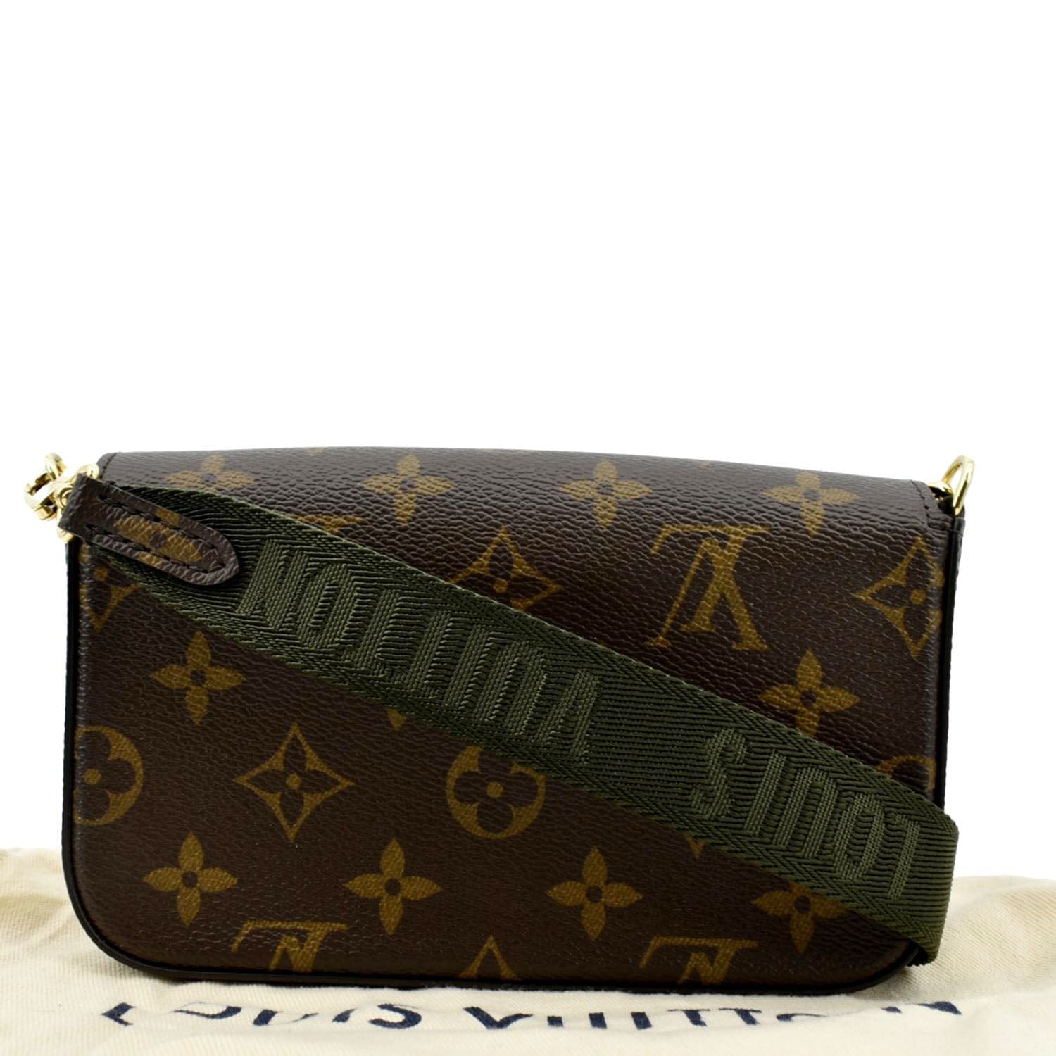 Louis Vuitton Monogram Felicie Strap & Go - Brown Shoulder Bags