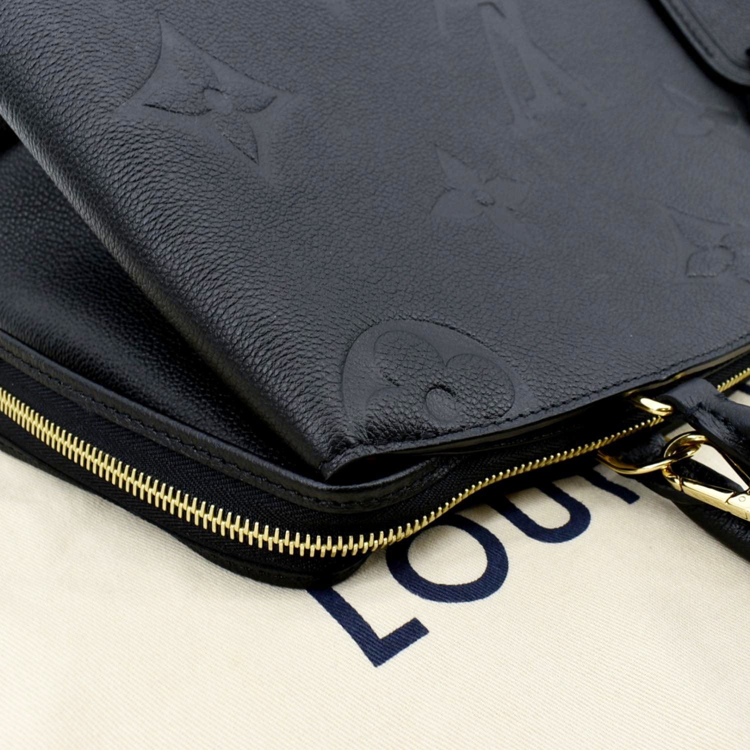 LOUIS VUITTON Grand Palais Monogram Empreinte Leather Shoulder Bag Bla