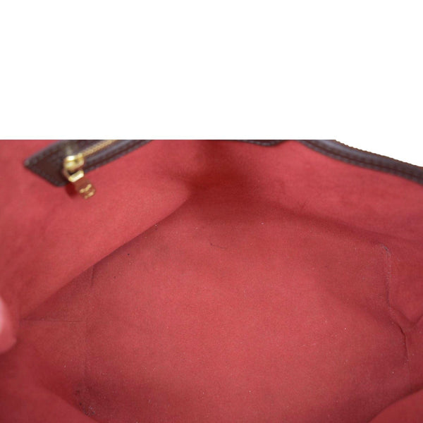 LOUIS VUITTON Hampstead MM Damier Ebene Shoulder Bag Brown