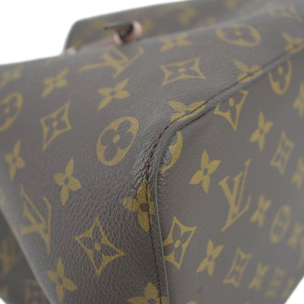 LOUIS VUITTON Neonoe Monogram Canvas Hobo Bag Rose Ballerine