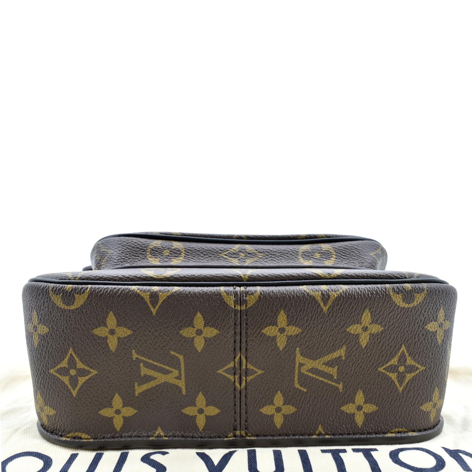 Louis Vuitton Passy Handbag Monogram Canvas Brown