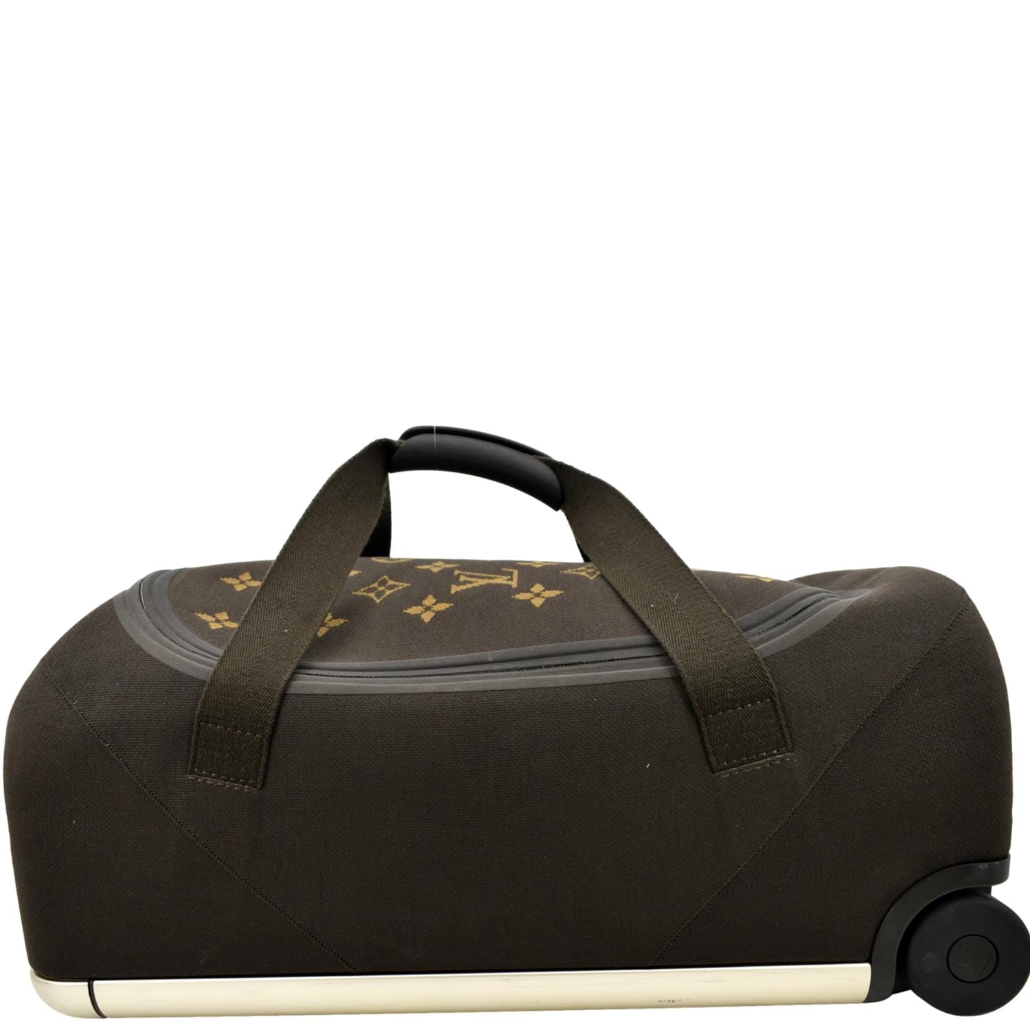 Louis Vuitton Monogram 2 Way Soft Luggage Travel Bag Brown