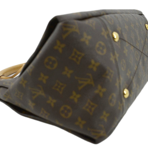 LOUIS VUITTON  Artsy MM Monogram Canvas Hobo Bag Brown