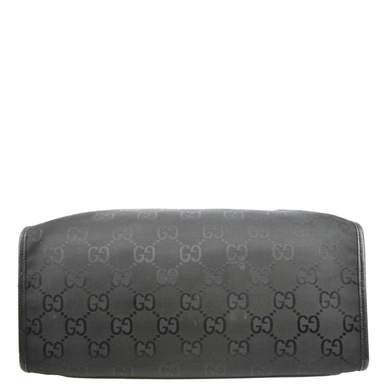 Gucci Black Nylon Toiletry Bag