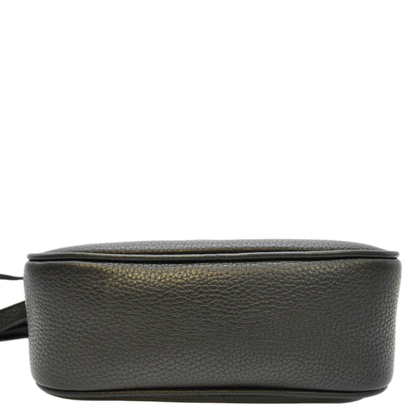 GUCCI Soho Disco Small Leather Crossbody Bag Black 308364