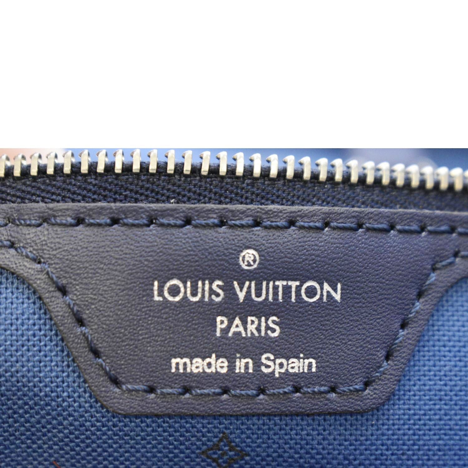 Limited Edition Louis Vuitton Escale Neverfull MM Blue – Ascherman