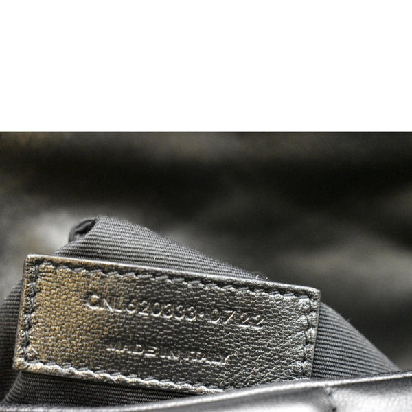 YVES SAINT LAURENT Toy Loulou Puffer Quilted Lambskin Leather Crossbody Bag Black