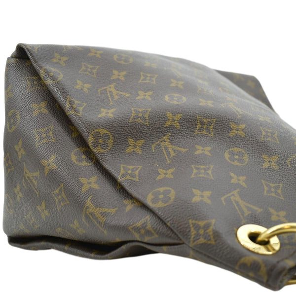 LOUIS VUITTON  Artsy MM Monogram Canvas Hobo Bag Brown