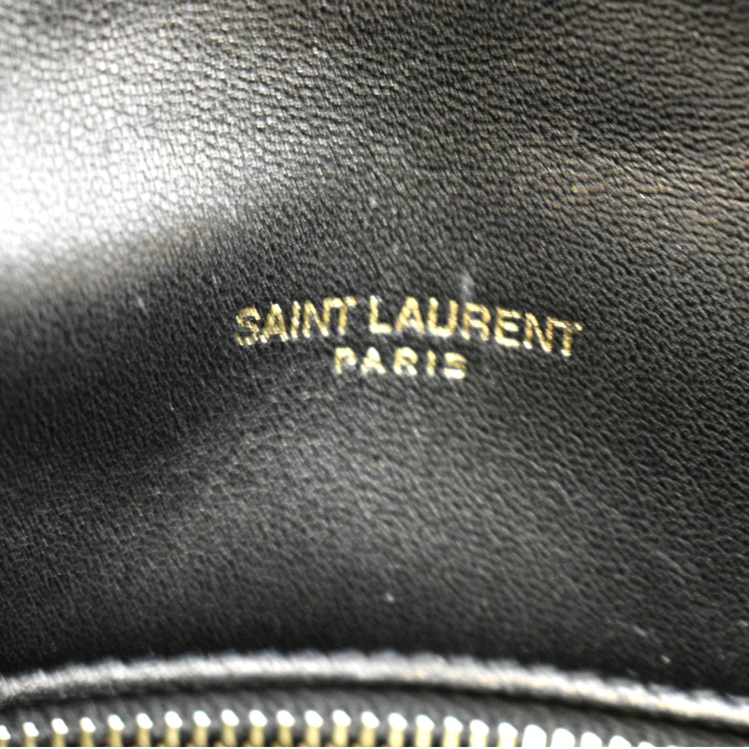 Saint Laurent Loulou Puffer Shoulder Bag Quilted Leather Mini Black 2262681