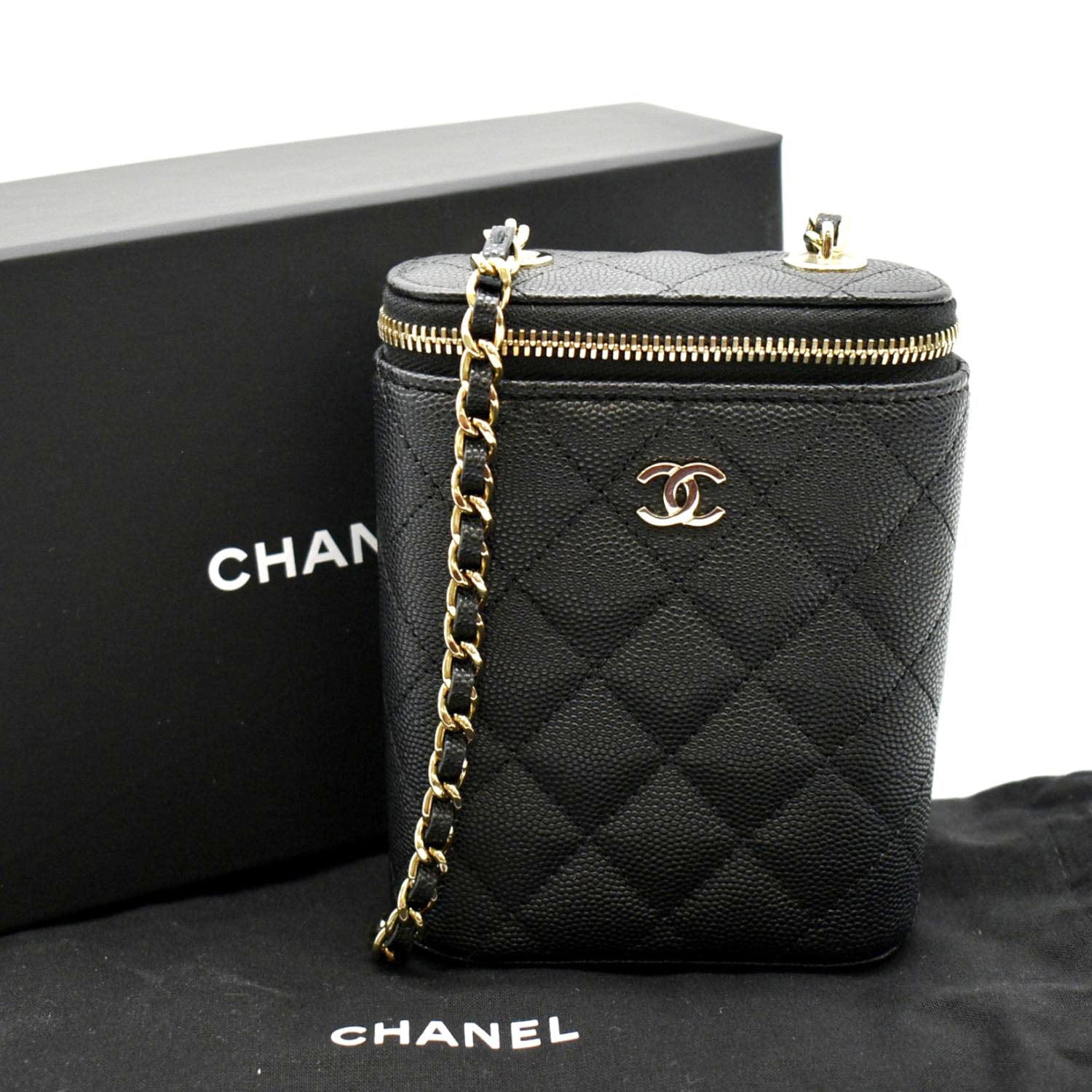 Chanel Extra Small Vanity Cases With Chain
