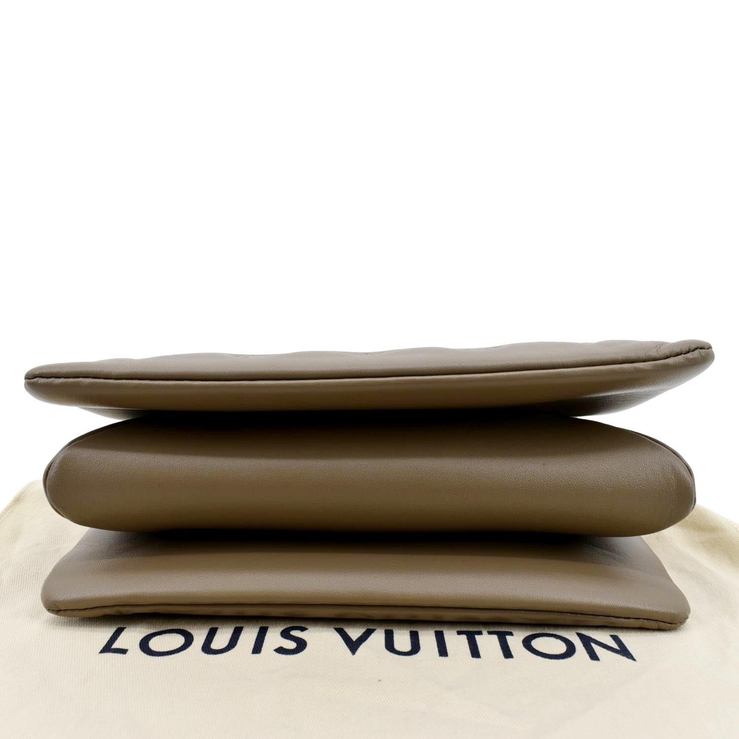 Louis Vuitton Coussin MM, Taupe, New in Box WA001