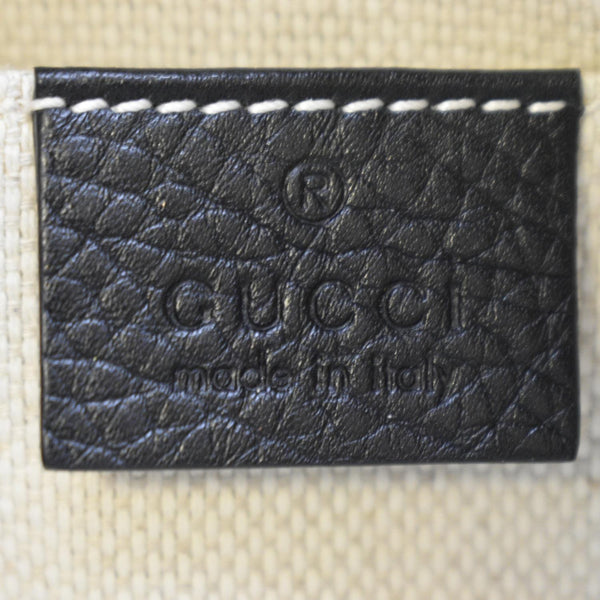 GUCCI Soho Disco Small Leather Crossbody Bag Black 308364
