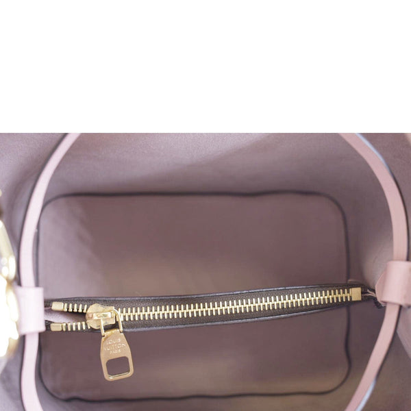 LOUIS VUITTON Neonoe Monogram Canvas Hobo Bag Rose Ballerine