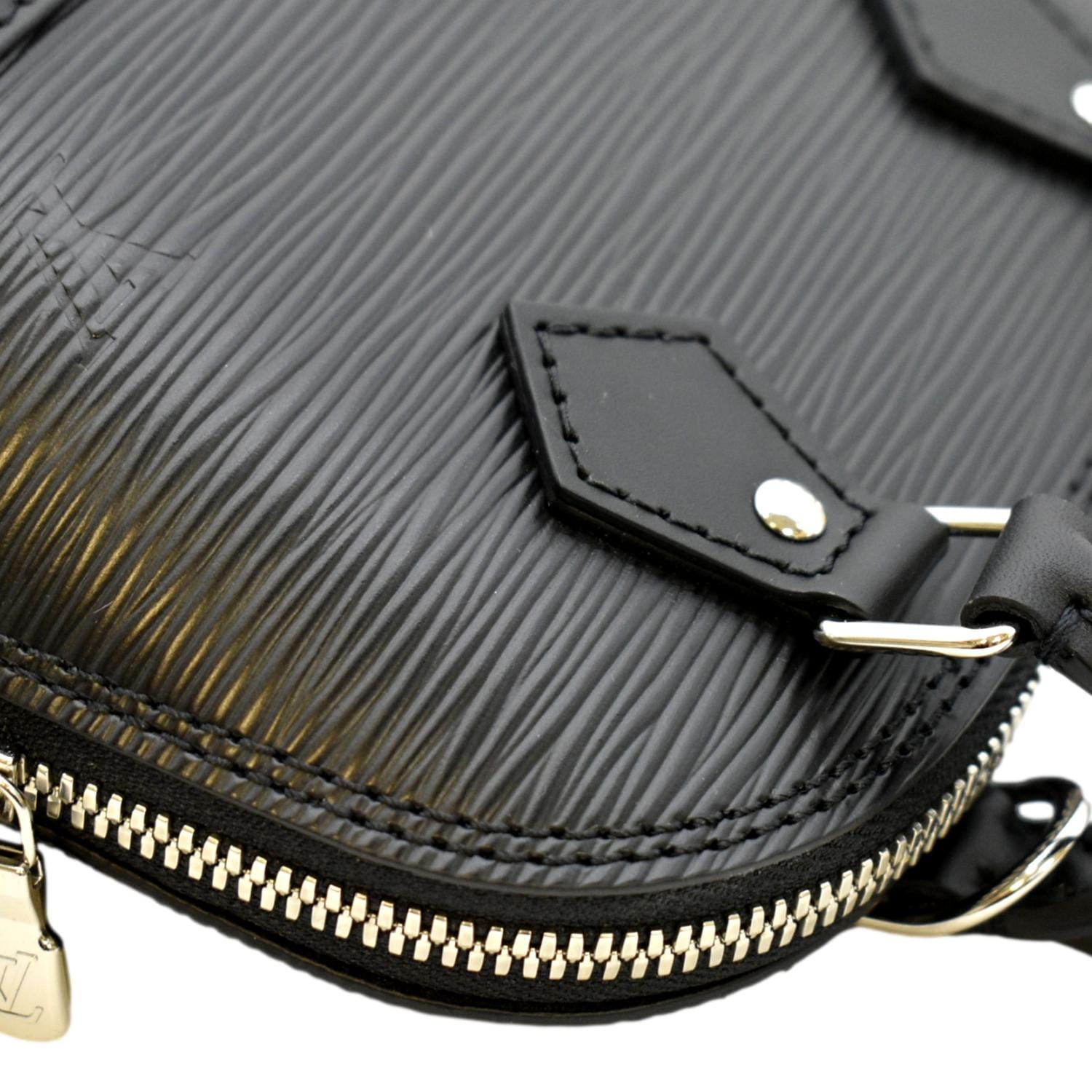 Louis Vuitton Alma Nano Epi Denim Leather