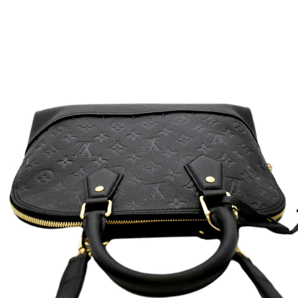 LOUIS VUITTON Neo Alma PM Monogram Empreinte Shoulder Bag Black