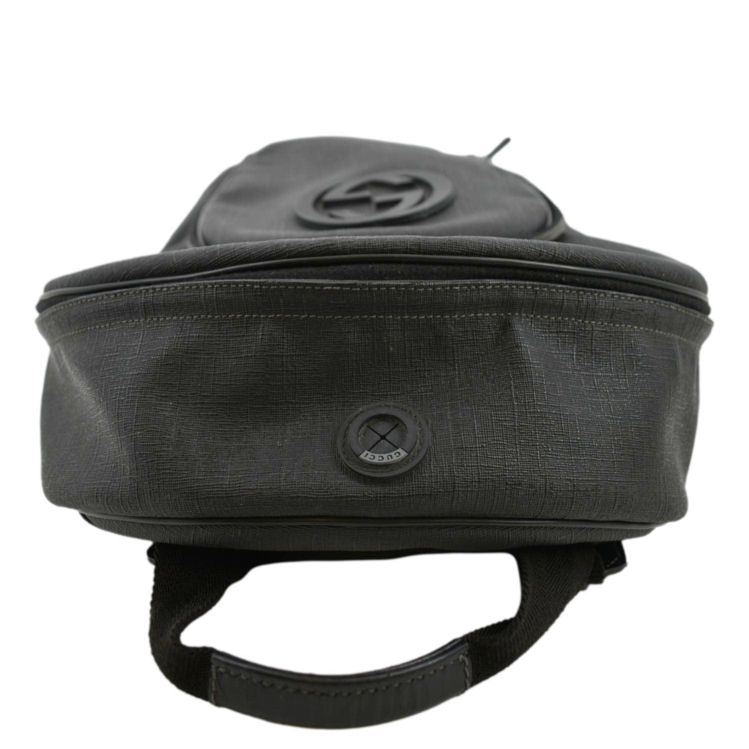 Sling backpack with Interlocking G