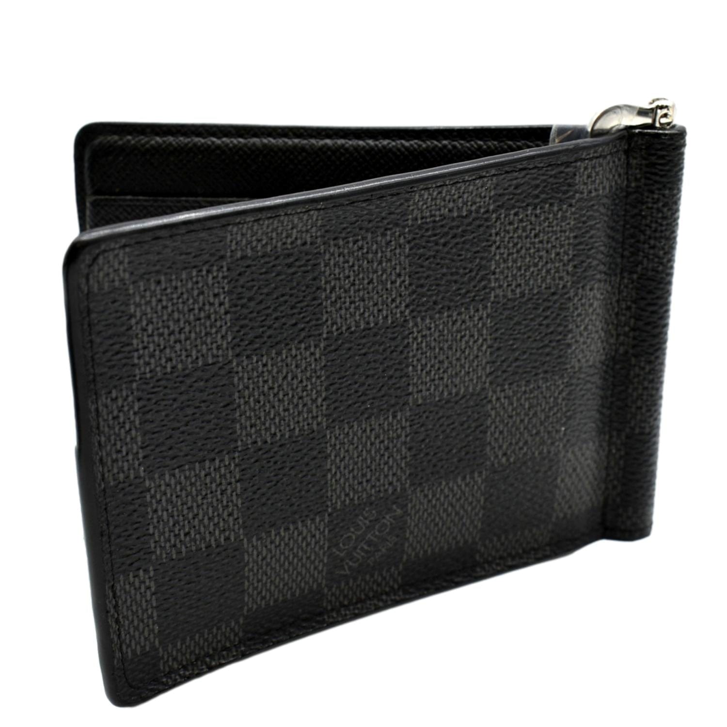 Card Holder Pince Damier Graphite Canvas - Small Leather Goods