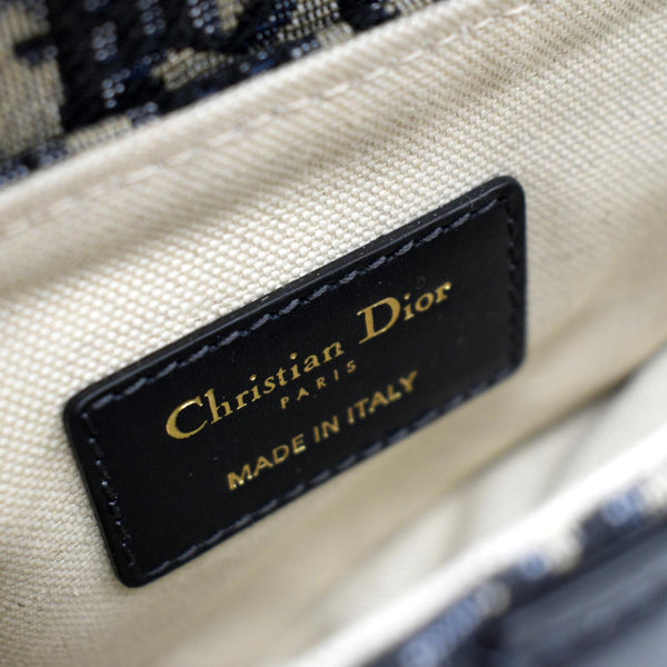 CHRISTIAN DIOR Saddle Mini Oblique Jacquard Crossbody Bag Multicolor