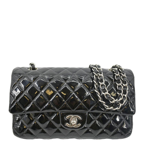Anello rigido Chanel Ultra in ceramica nera, Chanel Double Flap - owned Chanel  Flap Bags For Women