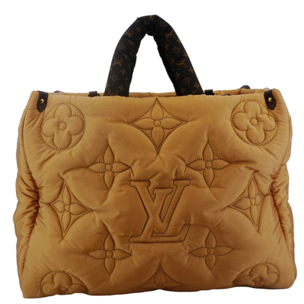 LOUIS VUITTON Onthego Giant Monogram Pillow Shoulder Bag Brown