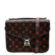 LOUIS VUITTON Metis Pochette Infrarouge Monogram Canvas Crossbody Bag Black
