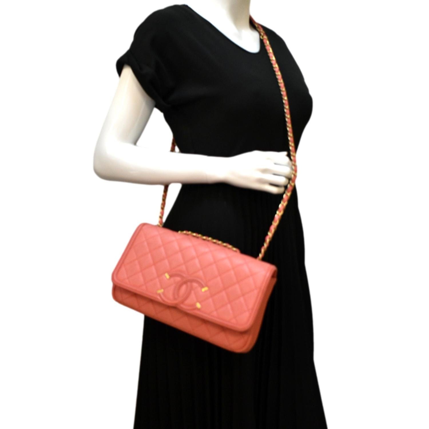 Chanel CC Filigree Small Flap Crossbody Bag