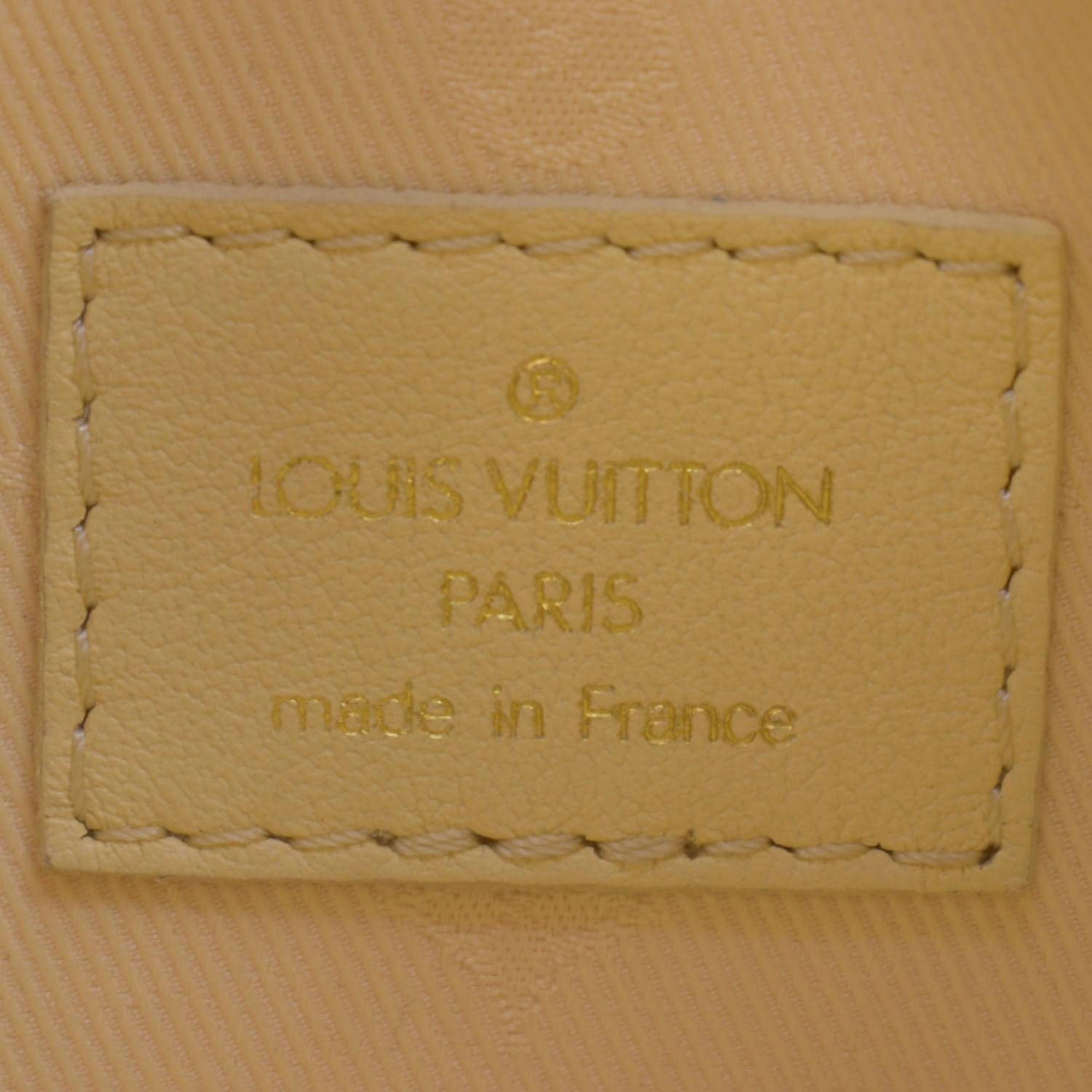 Louis Vuitton Over The Moon Bubblegram Banana in Calfskin Leather