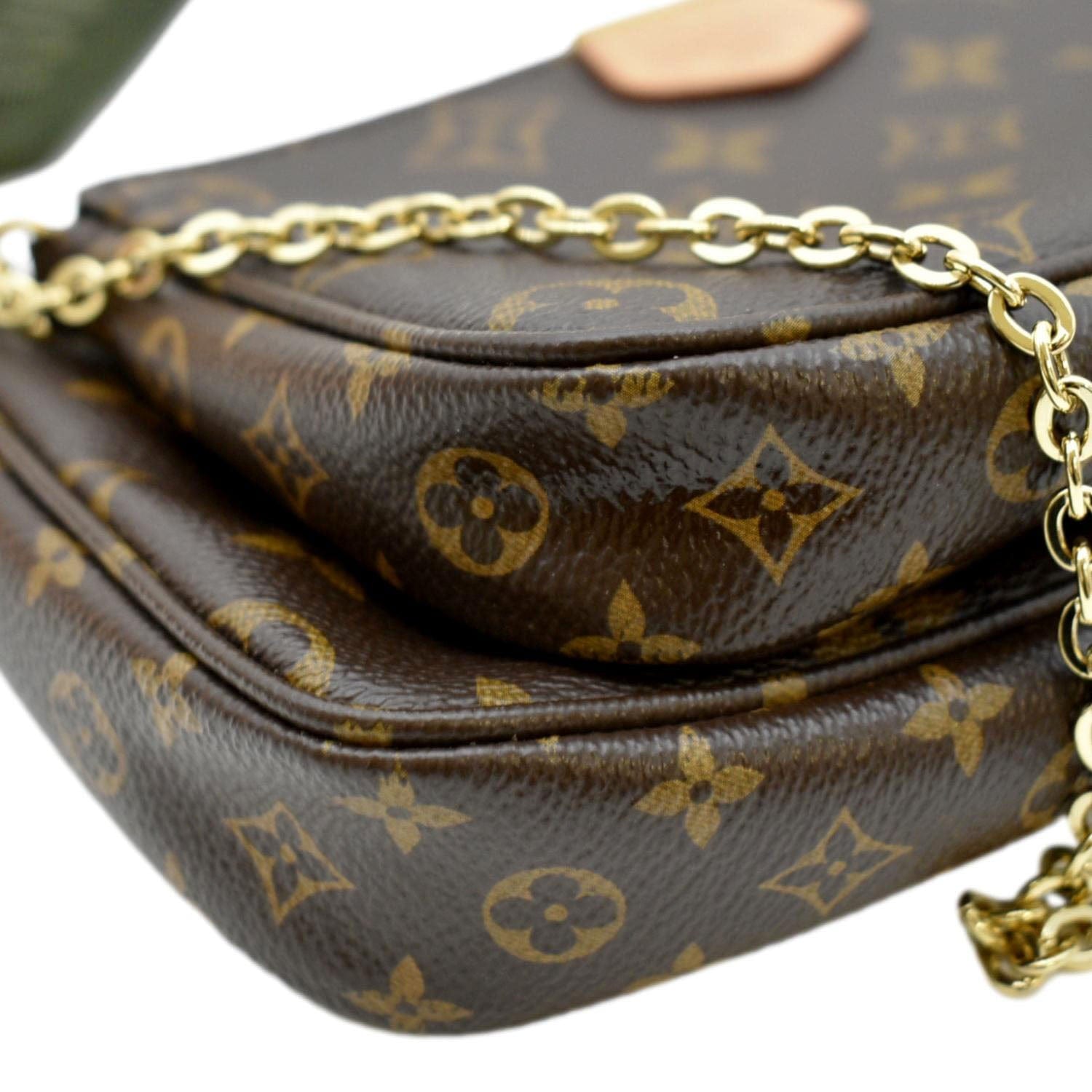 Designer Luxury Handbags Purse Multi Pochette Bag Real Leather Coated  Canvas Womens Bags Top Quality 3 Triple Strap Chain Shoulder Bag From  Designergoodsstore, $24.61