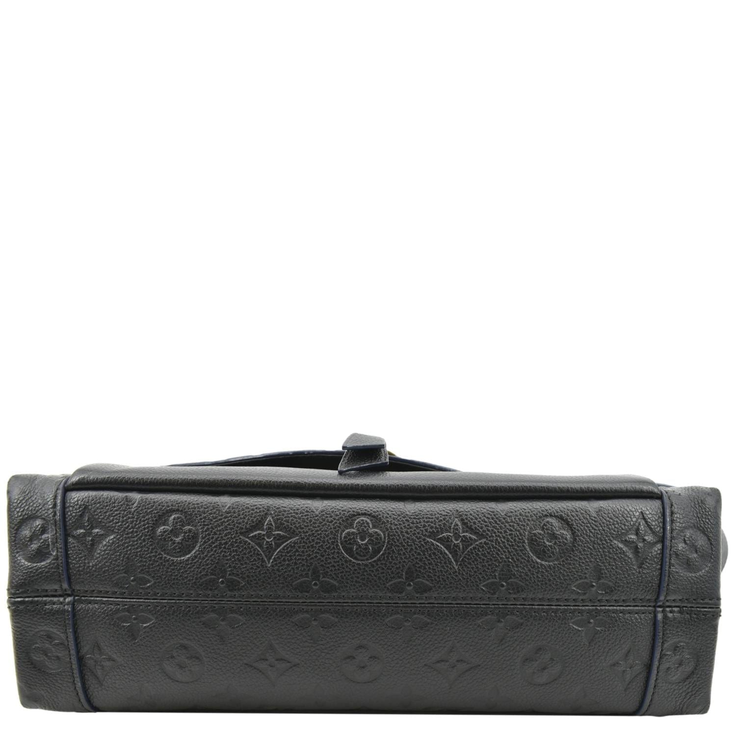 Louis Vuitton Blanche MM Noir in Monogram Empreinte Leather