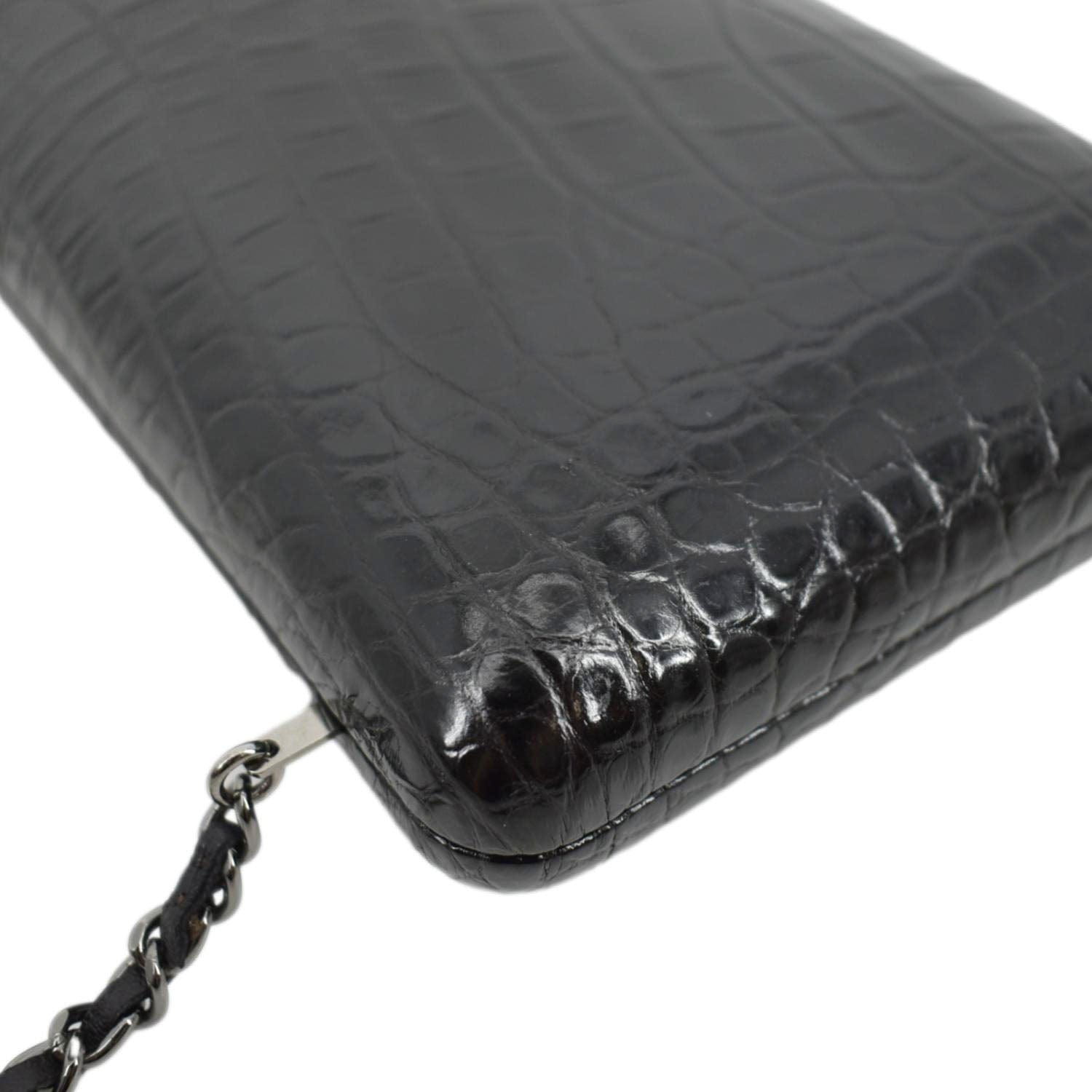 chanel long wallet with chain