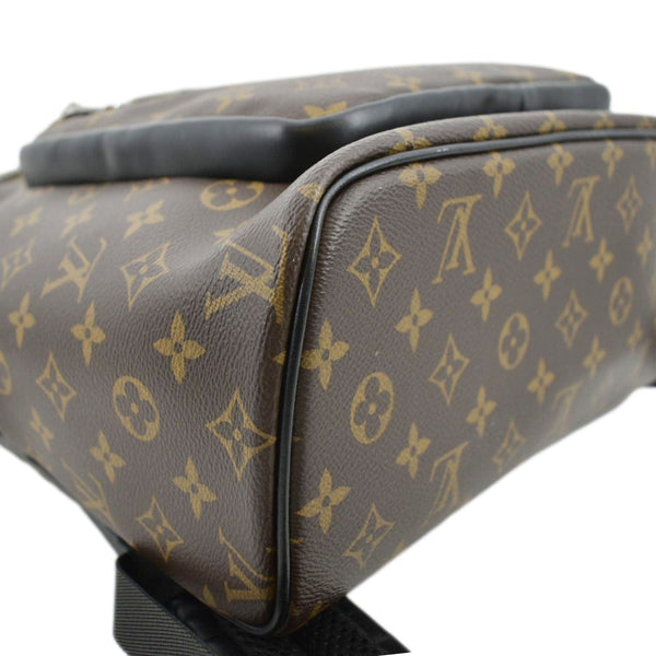 LOUIS VUITTON Josh Monogram Canvas Backpack Bag Brown