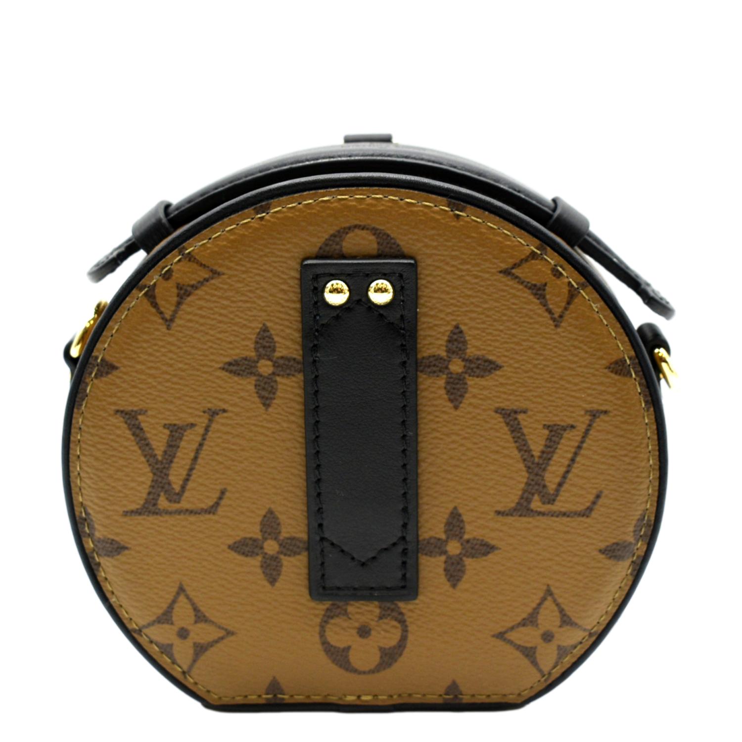 LOUIS VUITTON Mini Boite Chapeau Reverse Monogram Canvas Shoulder Bag
