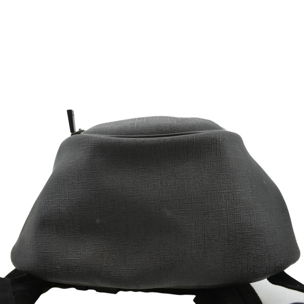 GUCCI Interlocking G Coated Canvas Backpack Black 223705