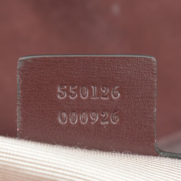 GUCCI Arli Medium Suede Leather Crossbody Bag Red 550126