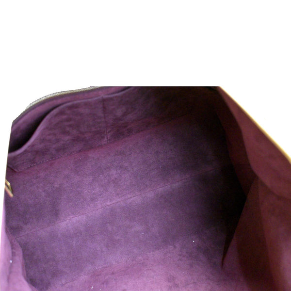 LOUIS VUITTON Carryall MM Monogram Canvas Shoulder Bag Brown