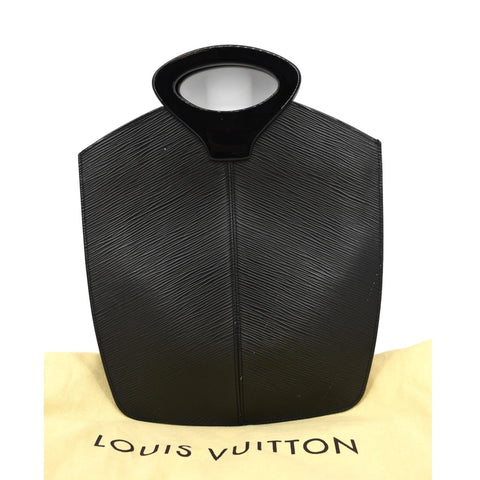 LOUIS VUITTON Noctambule Epi Leather Tote Bag Black