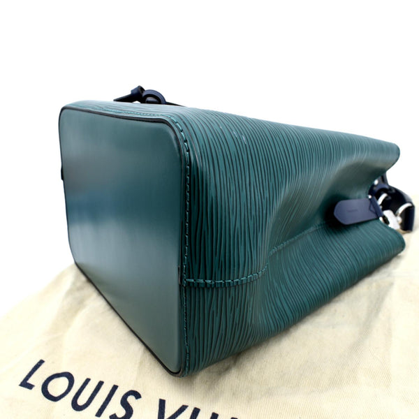 LOUIS VUITTON NeoNoe BB Epi Leather Shoulder Bag Emerald Green Indigo